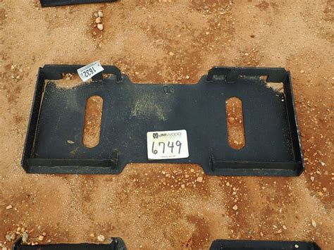 heavy duty skid steer quick attach plate|heavy duty skid steer plate.